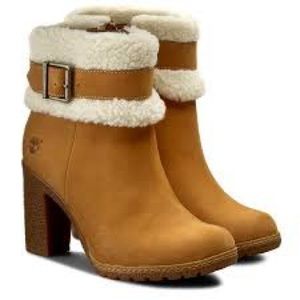 teddy fold timberland heels